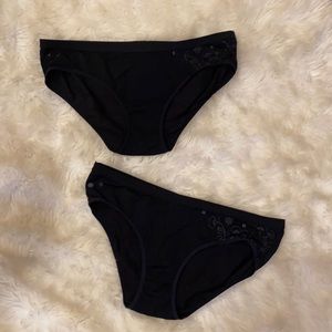 Two pairs of Icebreaker undies S/M